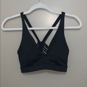 Black Strappy VSX Sports Bra